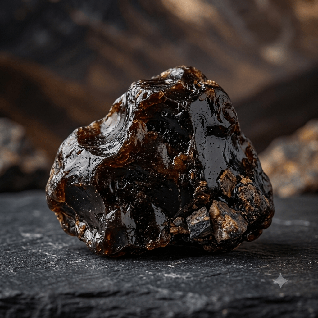Extracto de shilajit puro, ingrediente de Shilajit Ultra rico en ácido fúlvico